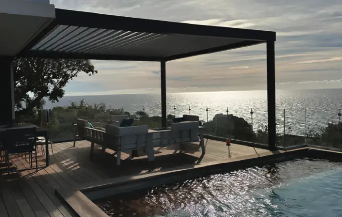 pergola pergolas bioclimatique store verticaux lames orientables